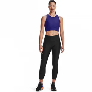 Damskie legginsy treningowe Under Armour Tech Hi Ankle Leg - czarne - Legginsy - miniaturka - grafika 1