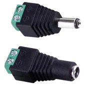 Akcesoria do oświetlenia - Gniazdo i wtyczka IP20 12-24 V Goldlux - miniaturka - grafika 1