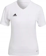 Koszulki i topy damskie - Adidas Koszulka damska adidas Entrada 22 Jersey biała HC5074 2XS - miniaturka - grafika 1