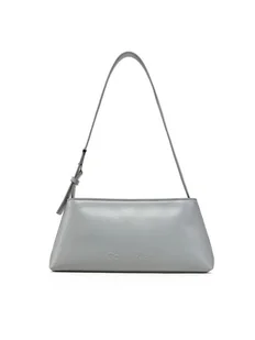 Calvin Klein Torebka Embossed Logo Shoulder Bag K60K612550 Szary - Torebki damskie - miniaturka - grafika 1