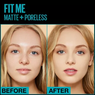 Maybelline Fit Me! Matte + Poreless podkład 30 ml dla kobiet 128 Warm Nude - Podkłady do twarzy - miniaturka - grafika 3