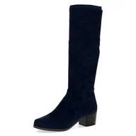 Kozaki damskie - Caprice Damskie buty 9-25506-41, modne kozaki, granatowe stretch, 40 EU, Granatowy stretch, 40 EU - miniaturka - grafika 1