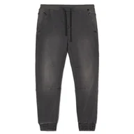 Spodnie męskie - Cropp - Szare jeansowe joggery chino - Szary - miniaturka - grafika 1