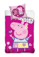 Pościel dla dzieci - Świnka Peppa Komplet Pościeli Pościel 135 x 200 - miniaturka - grafika 1
