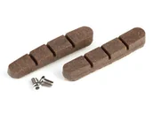 Hamulce rowerowe - CLARK'S Klocki hamulcowe  CP200 czarny / Przeznaczenie: szosowe obręcze karbonowe - miniaturka - grafika 1