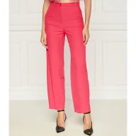 Spodnie damskie - Patrizia Pepe Spodnie | flare fit - miniaturka - grafika 1