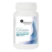 Witaminy i minerały - MEDICALINE Aliness Cytrynian potasu 300 mg x 100 tabl - miniaturka - grafika 1