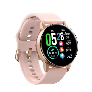 Roneberg Rt88 Różowy - Smartwatch - miniaturka - grafika 1