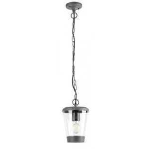 RABALUX 7268 Savano Lampa wisząca zewnętrzna IP44 antracyt E27 1x MAX 40 - Lampy ogrodowe - miniaturka - grafika 1