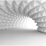 Fototapety - Fototapeta 3D Tunel Abstrakcja 350x250 cm Tapeta Do Sypialni Salonu Kuchni Na Flizelinie - miniaturka - grafika 1