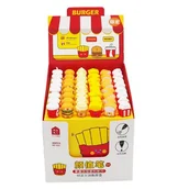 Długopisy - Długopis Żelowy Kawaii Fast Food Mix Wzorów - miniaturka - grafika 1