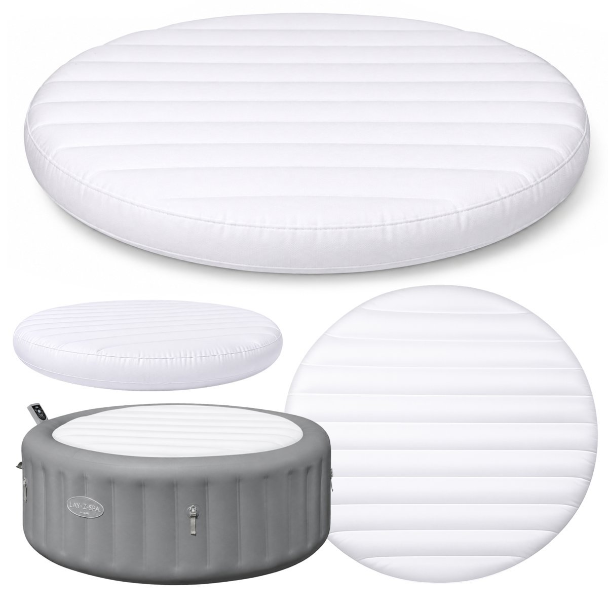 Bestway pokrywa termiczna dmuchana wkład izolacyjny jacuzi lay-z-spa 6004z