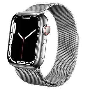 Apple Crong Pasek ze stali nierdzewnej Crong Milano Steel do Watch 38/40 mm srebrny CRG-40MST-SLV - Akcesoria do smartwatchy - miniaturka - grafika 1