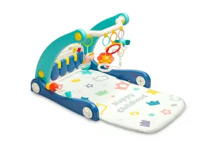 Toyz, Chodzik 2w1 Z Matą Muzyczną Blue - Chodziki - miniaturka - grafika 1