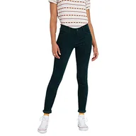 Spodnie damskie - Wrangler Jeansy damskie skinny sztruksowe, Zielona (sosna G01), 25W / 32L - miniaturka - grafika 1