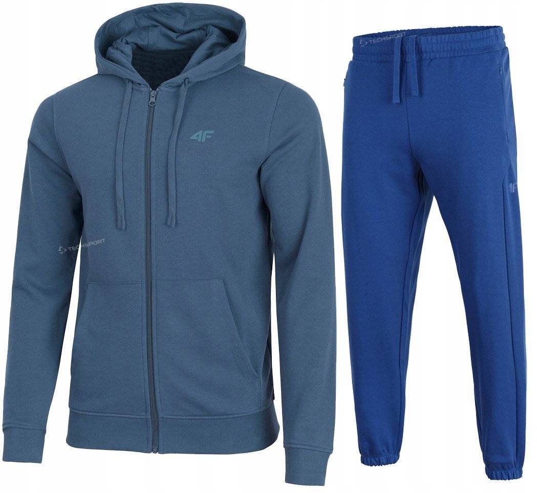 4F MÄSKI DRES BAWEĹNA KOMPLET BLUZA SPODNIE / rozm XXL