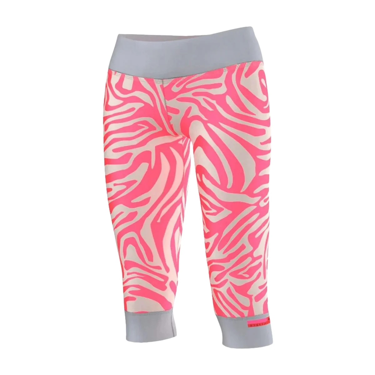 Damskie Legginsy Różowe 3/4 Adidas Stellasport XXS
