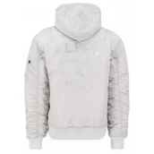 Odzież taktyczna i umundurowanie - Kurtka Alpha Industries MA-1 ZH Back EMB 138105 666 - Szara XL - miniaturka - grafika 1