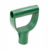 Łopaty i widły - MOCNY UCHWYT DO TRZONKA ŁOPATY LUB SZPADLA ŚREDNICA FI 30 MM ZIELONA RĄCZKA - miniaturka - grafika 1