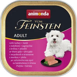 Animonda Vom Feinsten Adult Indyk I Jagnięcina 150G - Mokra karma dla psów - miniaturka - grafika 1