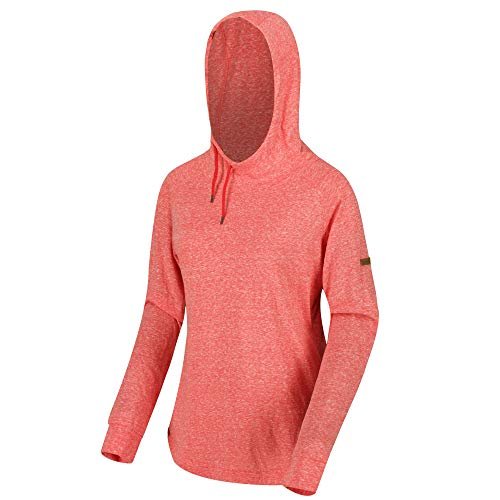 Regatta Damska bawełna Merindah' top z kapturem z kapturem t-shirty/polos/kamizelki, czerwone niebo, 8