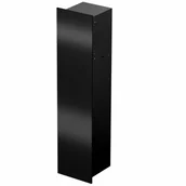 Szafki łazienkowe - Schowek WC do zabudowy czarny drzwi lewe - miniaturka - grafika 1