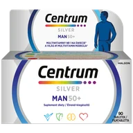 Witaminy i minerały - Centrum Man 50+, 90 tabletek - miniaturka - grafika 1