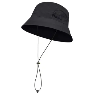 Kapelusz przeciwsłoneczny Jack Wolfskin VENT BUCKET HAT phantom - M - Czapki męskie - miniaturka - grafika 1