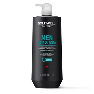 Goldwell Dualsenses For Men szampon do włosów i ciała 1000ml - Szampony dla mężczyzn - miniaturka - grafika 1