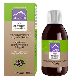 SILESIAN PHARMA SP ZOO Rodzina Zdrowia Scandi syrop z porostem islandzkim 125 ml - Przeziębienie i grypa - miniaturka - grafika 1