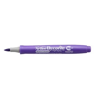 [BS] MARKER DECORITE 1MM METALICZNY FIOLETOWY AR-033 TOMA - Markery permanentne - miniaturka - grafika 1
