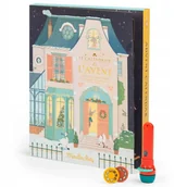 Ozdoby bożonarodzeniowe - Moulin Roty Kalendarz Adwentowy projektor latarka bajki Mała Szkoła Tańca - miniaturka - grafika 1