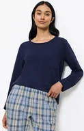 Piżamy damskie - Triumph bluzka z długim rękawem Mix &amp; Match LSL X 10221070, Kolor granatowy, Rozmiar 36, Triumph - Primodo.com - miniaturka - grafika 1
