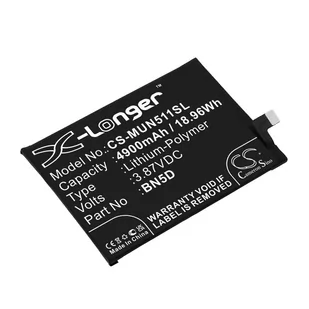 Xiaomi Redmi Note 11S / BN5D 4900mAh 18.96Wh Li-Polymer 3.87V (Cameron Sino) - Baterie do telefonów - miniaturka - grafika 1