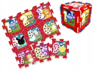 Puzzle - Puzzle piankowe mata Zwierzątka Cyferki ZA3147 93x93cm - miniaturka - grafika 1