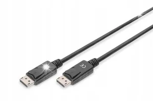 Kabel Digitus AK-340100-030-S czarny 3 m - Kable komputerowe i do monitorów - miniaturka - grafika 1