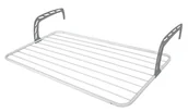 Suszarki na ubrania - Wisząca suszarka na pranie balkonowa T1-S17 - miniaturka - grafika 1