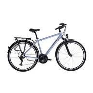 Rowery - Kross, Rower trekkingowy,Trans 1.0 M 28", szaro-czarny - miniaturka - grafika 1