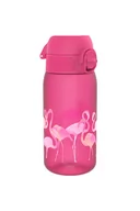 Bidony dla dzieci - Butelka ION8 BPA Free 400 ml - Flamingos - miniaturka - grafika 1