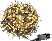 Oświetlenie świąteczne - YUENFONG 80m lampki choinkowe LED 800LED ciepły biały - Lampki choinkowe zewnętrzne z 8 trybami IP44 (80m, 800LED, ciepły biały) - miniaturka - grafika 1