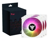 Wentylatory komputerowe - itek UW12 Wentylator komputerowy 12 cm biały - miniaturka - grafika 1