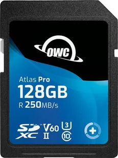 Karta OWC Atlas Pro SDXC 128 GB Class 10 UHS-II/U3 V60 OWCSDV60P0128 - Karty pamięci - miniaturka - grafika 1