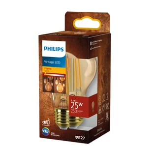 Philips E27 żarówka LED A60 3,1W 1 800 K złota - Żarówki LED - miniaturka - grafika 3