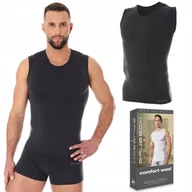 Koszulki męskie - Bezrękawnik WEŁNIANY męski BRUBECK SL10160 - XXL - miniaturka - grafika 1