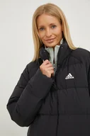 Kurtki damskie - adidas Performance kurtka puchowa damska kolor czarny zimowa - miniaturka - grafika 1