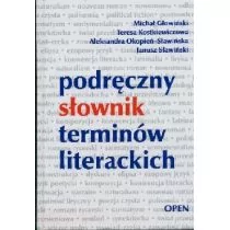 OPEN Podręczny słownik terminów literackich praca zbiorowa - Literatura popularno naukowa dla młodzieży - miniaturka - grafika 1