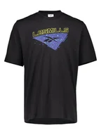 Koszulki męskie - Reebok Koszulka "Preseason" w kolorze czarnym - miniaturka - grafika 1