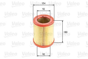 Filtr powietrza VALEO 585604 C16113 585604 - Filtry powietrza - miniaturka - grafika 1