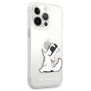 Karl Lagerfeld Choupette Fun - Etui iPhone 13 Pro Max (przezroczysty) KLHCP13XCFNRC - Etui i futerały do telefonów - miniaturka - grafika 5