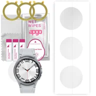 Akcesoria do smartwatchy - 3x Folia hydrożelowa do Samsung Galaxy Watch Classic 6 47mm - apgo Smartwatch Hydrogel Protection Ochrona na ekran smartwatcha - miniaturka - grafika 1